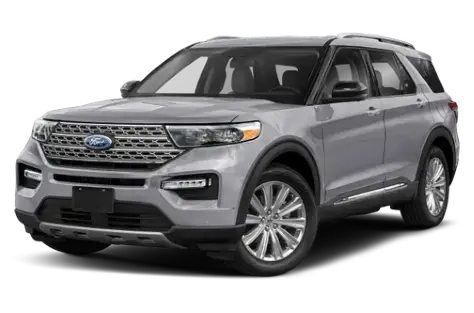 Grey Ford Explorer ST Line