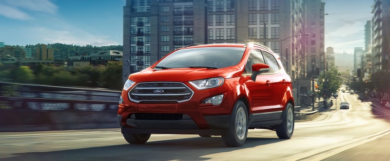 Red Ford Ecosport