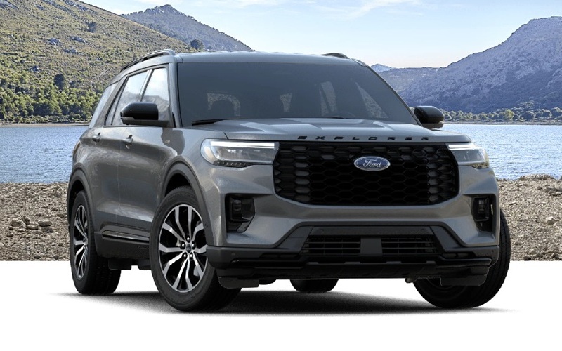 2025 Grey Ford Explorer ST