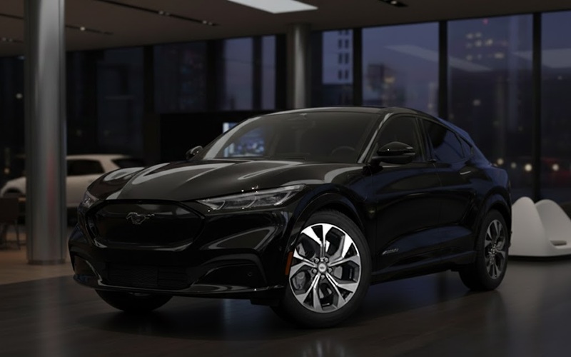 2026 Black Ford Mustang Mach-E