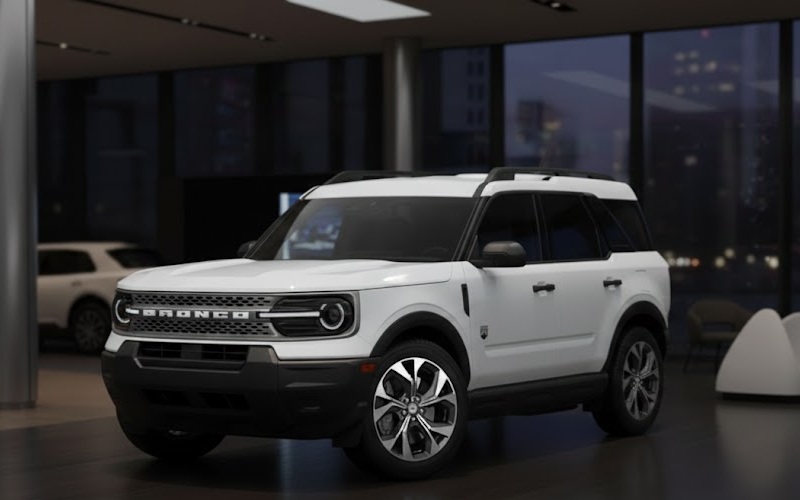 2026 White Ford Bronco Sport Big Bend
