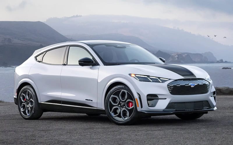 2026 White Ford Mustang Mach-E