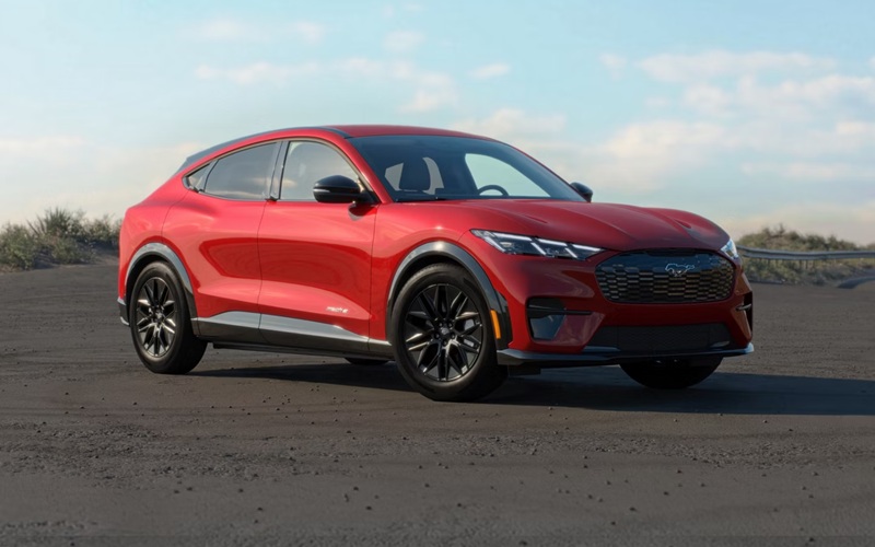 2026 Red Mustang Mach-E