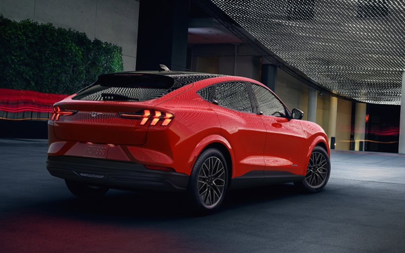 2026 Red Ford Mustang Mach-E