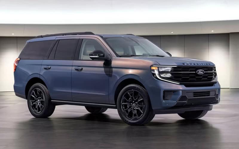 2027 Blue Ford Expedition Tremor